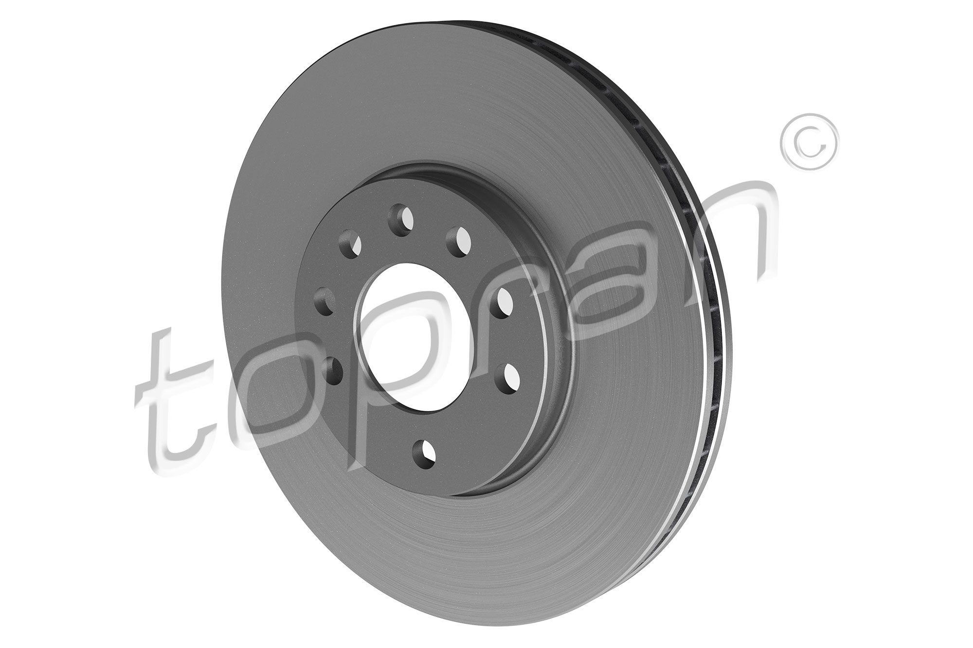 Brake Disc - 205 521 TOPRAN