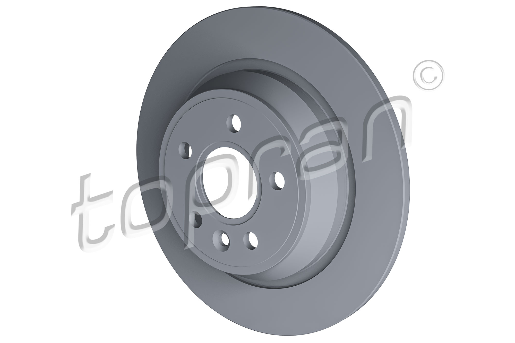 Brake Disc - 303 969 TOPRAN