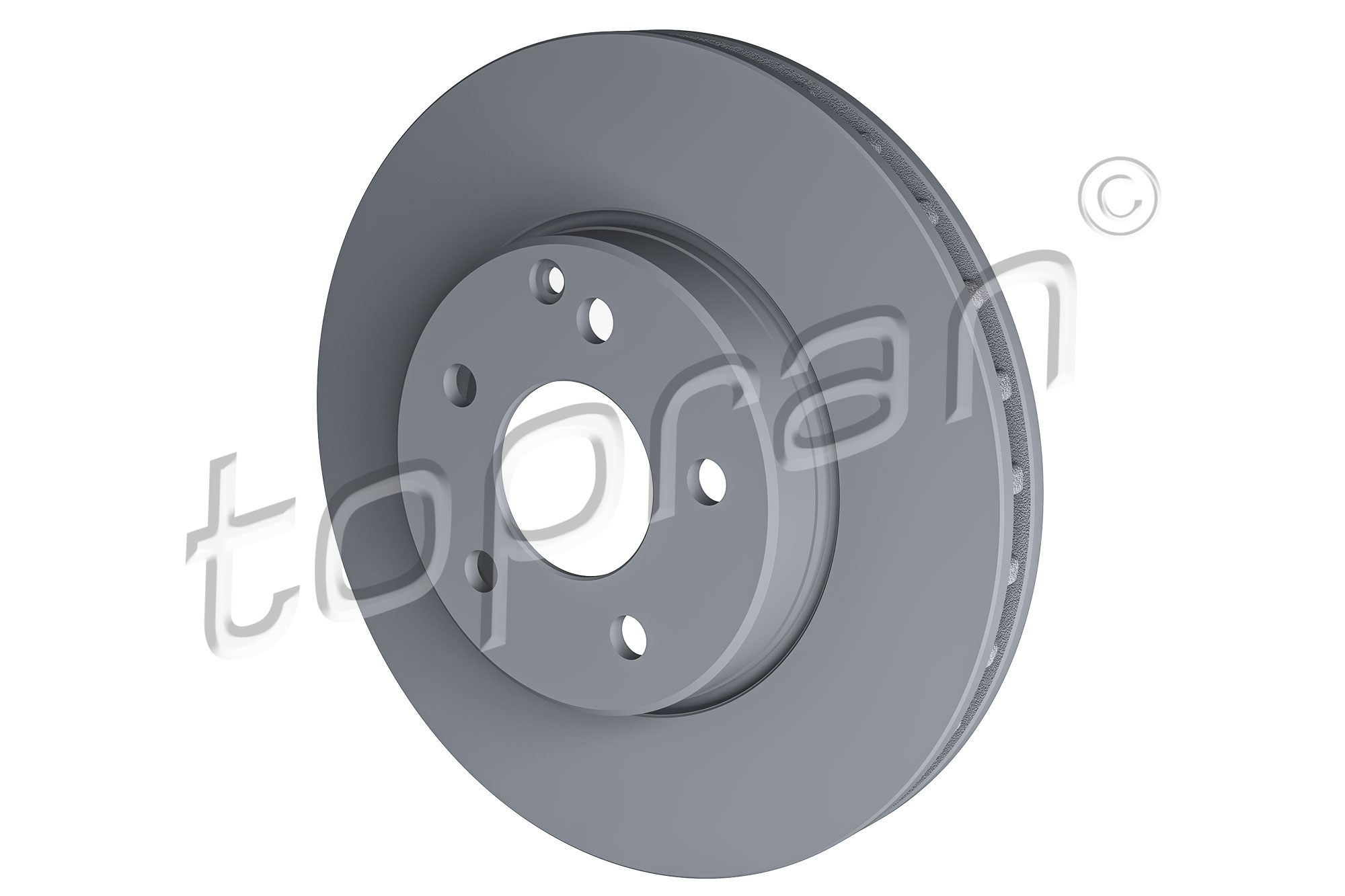 Brake Disc - 401 051 TOPRAN