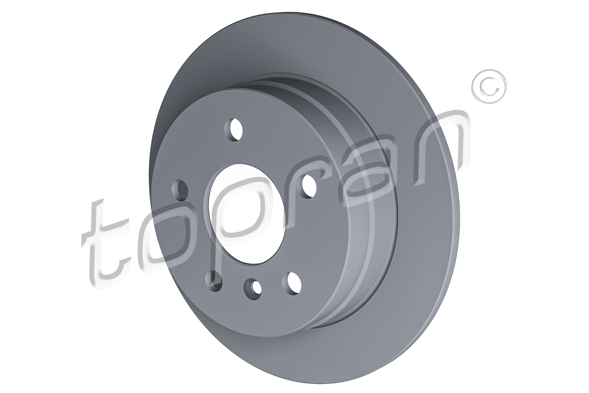 Brake Disc - 401 386 TOPRAN