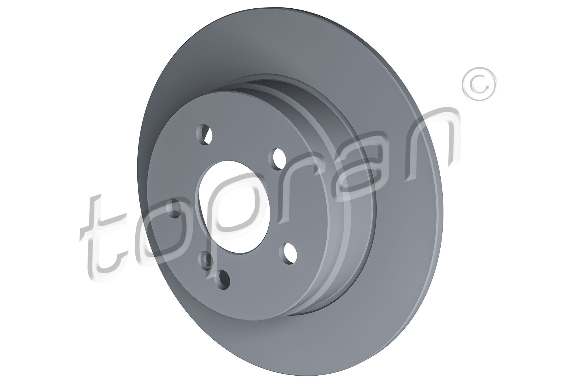 Brake Disc - 401 905 TOPRAN