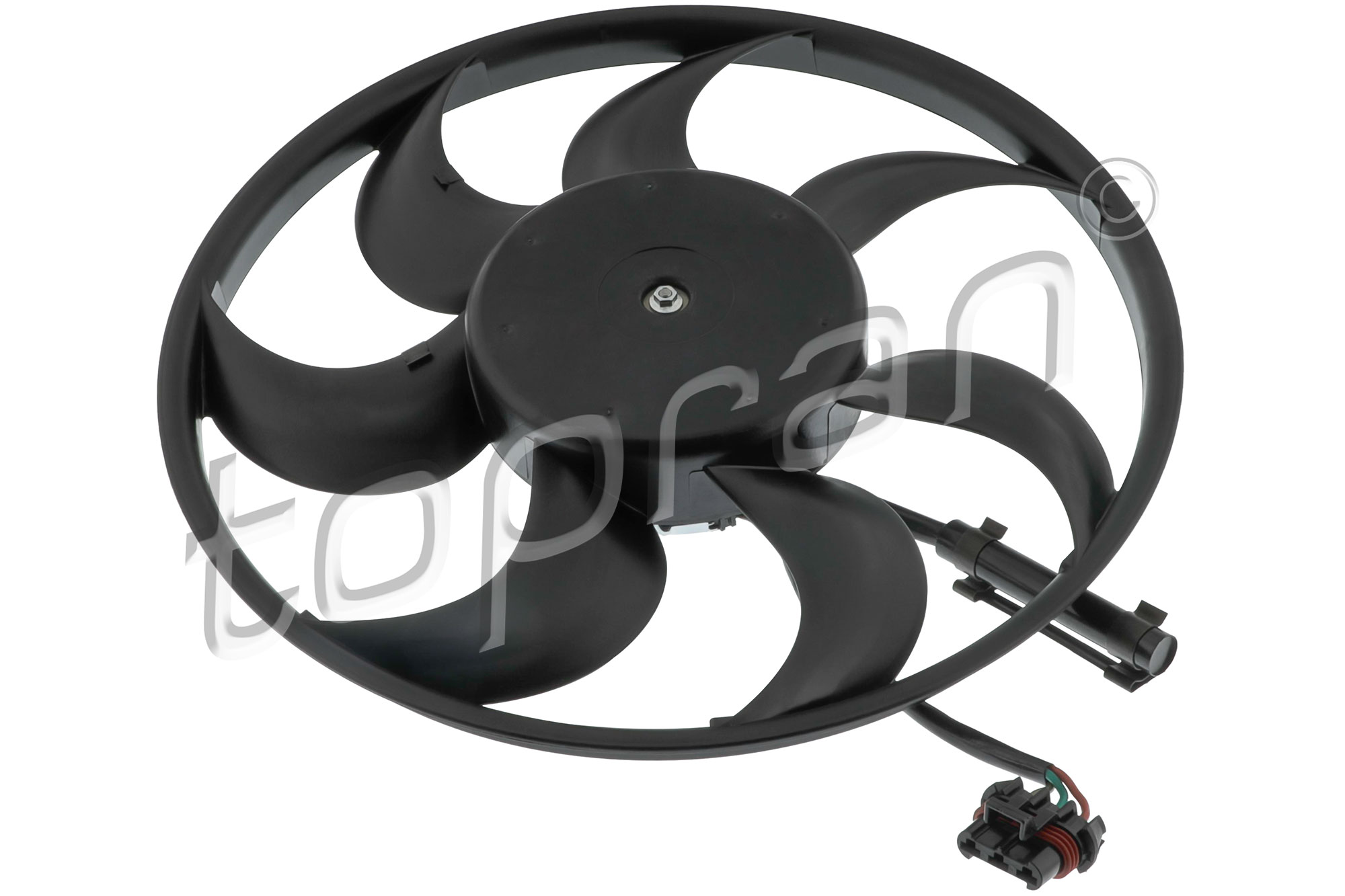 Fan, radiator - 207 218 TOPRAN