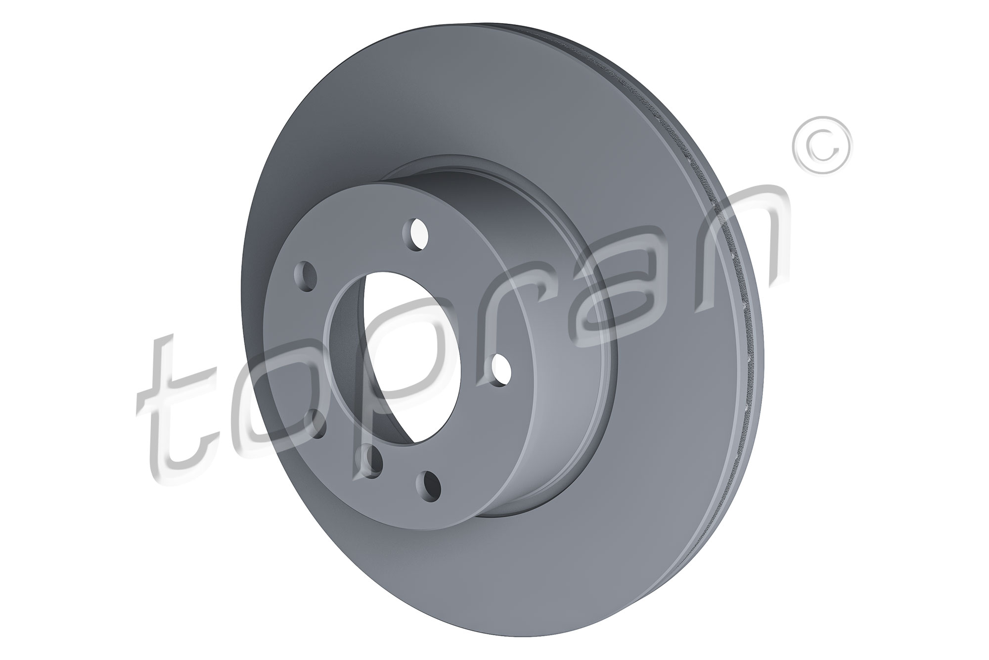 Brake Disc - 500 570 TOPRAN