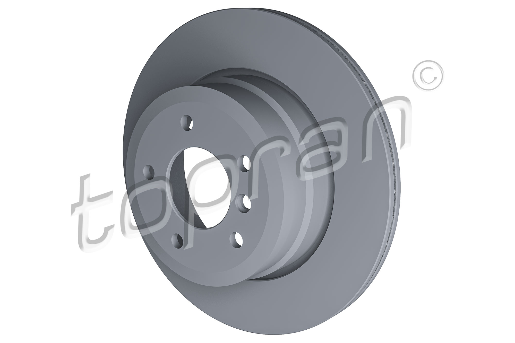 Brake Disc - 502 874 TOPRAN