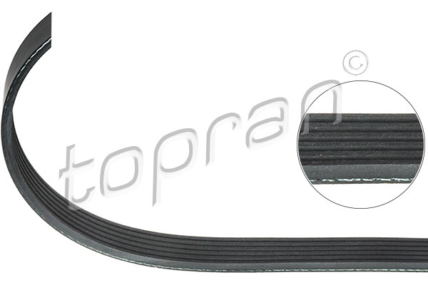 Cinghia Poly-V - 722 384 TOPRAN