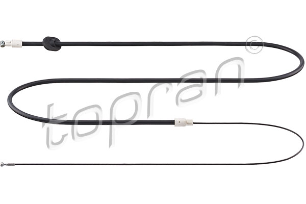 Cable, parking brake - 408 406 TOPRAN