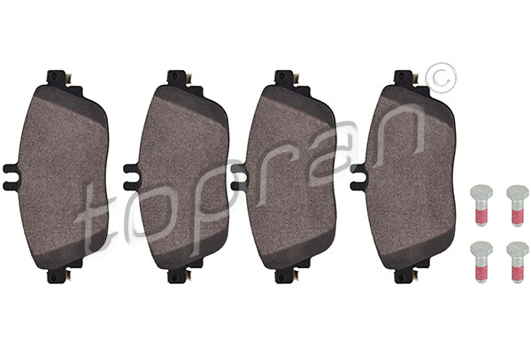 Brake Pad Set, disc brake - 408 551 TOPRAN