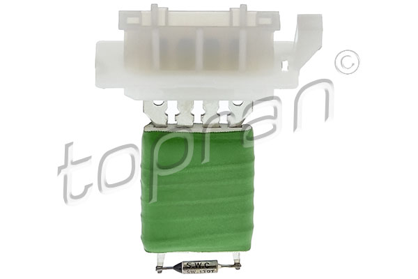 Resistor, interior blower - 112 217 TOPRAN