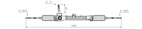 Steering Gear - FI4113 GENERAL RICAMBI