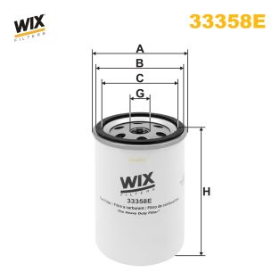 Fuel filter - 33358E WIX FILTERS