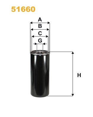 Filtro olio - 51660 WIX FILTERS