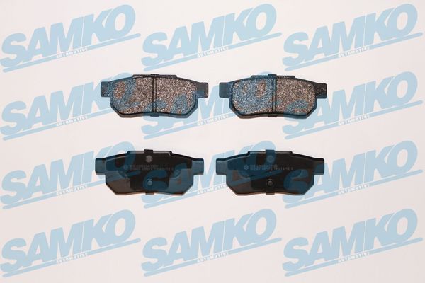 Brake Pad Set, disc brake - 5SP072 SAMKO