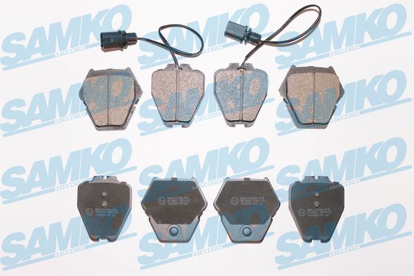 Brake Pad Set, disc brake - 5SP1121 SAMKO