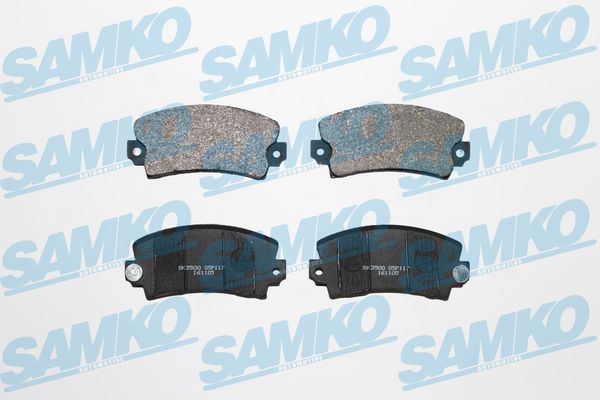 Brake Pad Set, disc brake - 5SP117 SAMKO