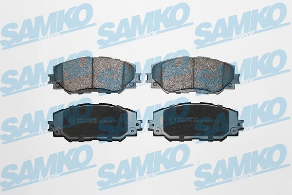 Brake Pad Set, disc brake - 5SP1258 SAMKO