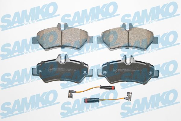 Комплект тормозных колодок, дисковый тормоз - 5SP1293 SAMKO