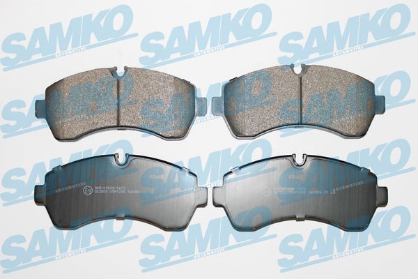 Brake Pad Set, disc brake - 5SP1295 SAMKO