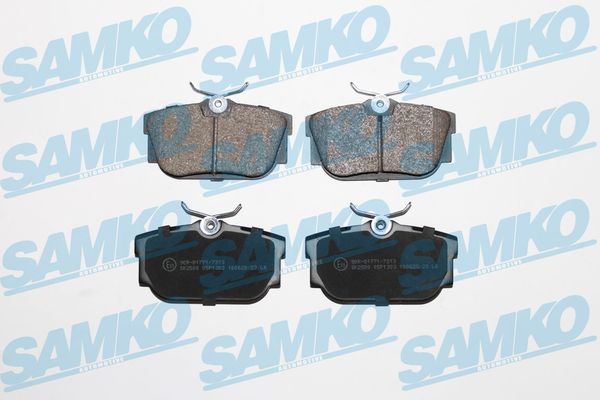 Комплект тормозных колодок, дисковый тормоз - 5SP1303 SAMKO
