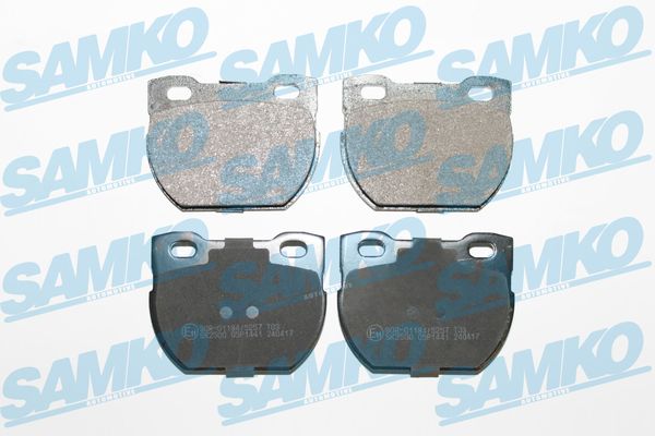 Комплект тормозных колодок, дисковый тормоз - 5SP1441 SAMKO