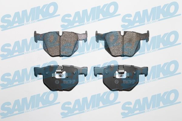 Комплект тормозных колодок, дисковый тормоз - 5SP1472 SAMKO