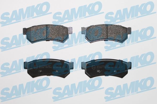 Brake Pad Set, disc brake - 5SP1564 SAMKO