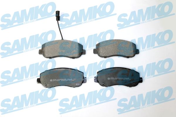 Комплект тормозных колодок, дисковый тормоз - 5SP1579 SAMKO