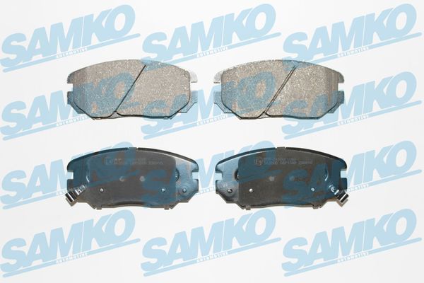 Комплект тормозных колодок, дисковый тормоз - 5SP1599 SAMKO