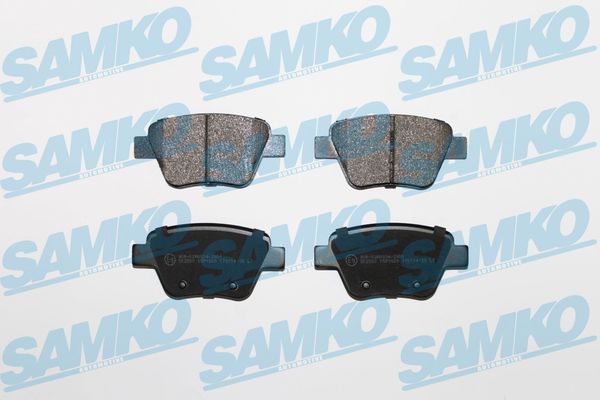 Brake Pad Set, disc brake - 5SP1608 SAMKO