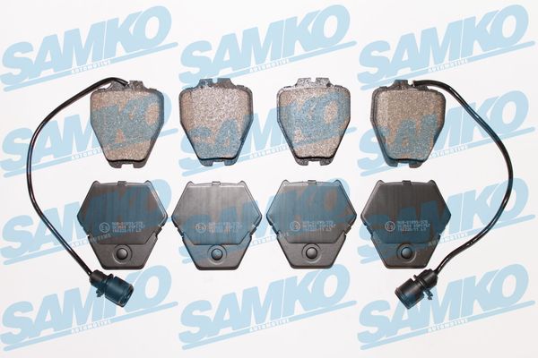 Brake Pad Set, disc brake - 5SP1767 SAMKO