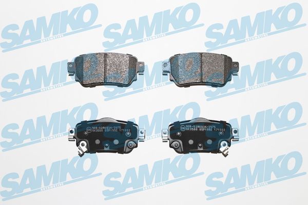 Kit pastiglie freno, Freno a disco - 5SP1992 SAMKO