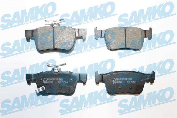stabdžių trinkelių rinkinys, diskinis stabdys - 5SP2064 SAMKO