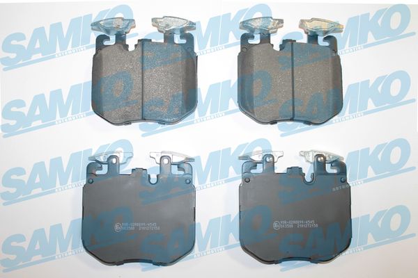 Brake Pad Set, disc brake - 5SP2158 SAMKO