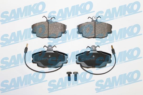 Комплект тормозных колодок, дисковый тормоз - 5SP220 SAMKO