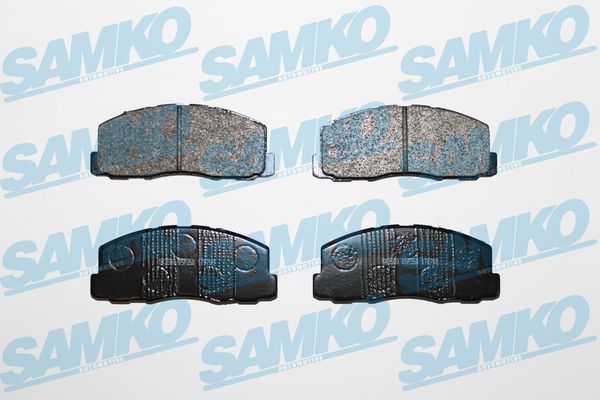 Комплект тормозных колодок, дисковый тормоз - 5SP260 SAMKO