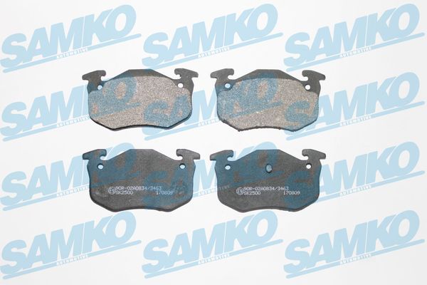 Kit pastiglie freno, Freno a disco - 5SP275 SAMKO