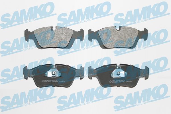 Kit pastiglie freno, Freno a disco - 5SP331 SAMKO