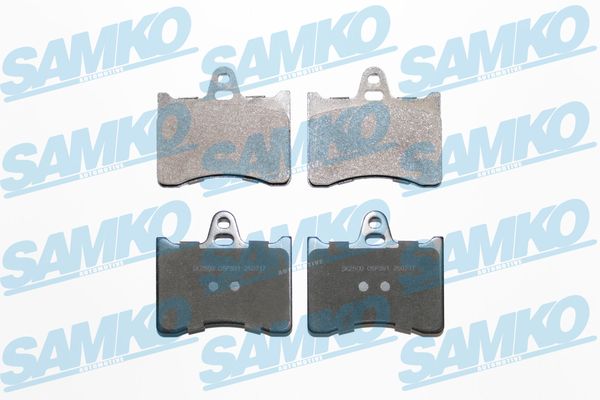 Brake Pad Set, disc brake - 5SP391 SAMKO