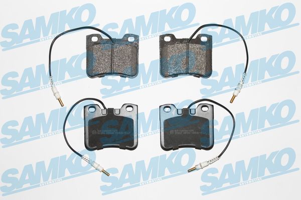 Комплект тормозных колодок, дисковый тормоз - 5SP444 SAMKO