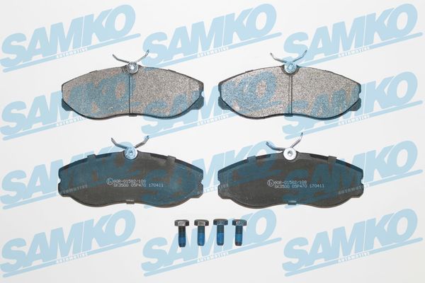 Kit pastiglie freno, Freno a disco - 5SP470 SAMKO