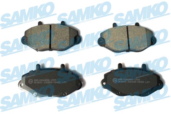 Kit pastiglie freno, Freno a disco - 5SP482 SAMKO
