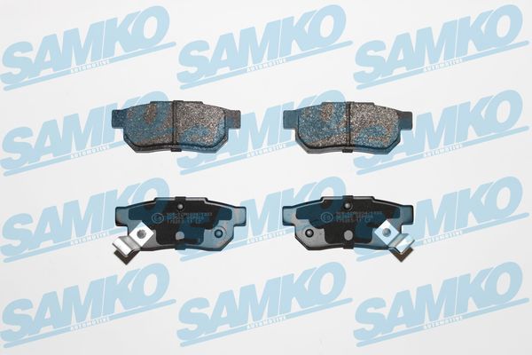 Комплект тормозных колодок, дисковый тормоз - 5SP506 SAMKO