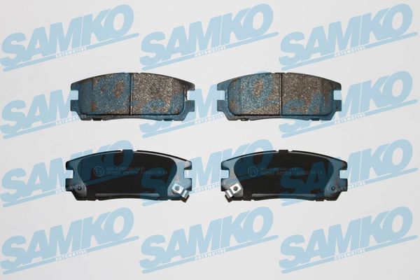 Комплект тормозных колодок, дисковый тормоз - 5SP524 SAMKO