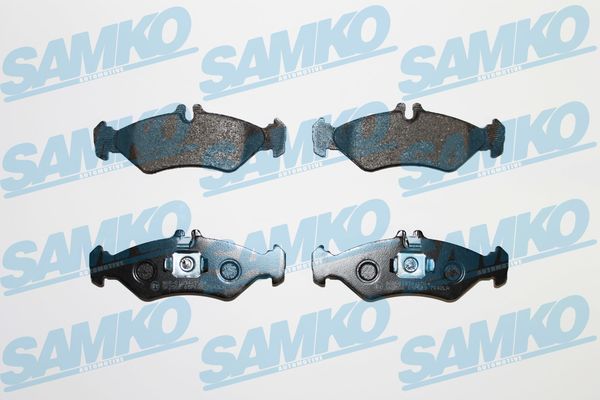 Комплект тормозных колодок, дисковый тормоз - 5SP609 SAMKO