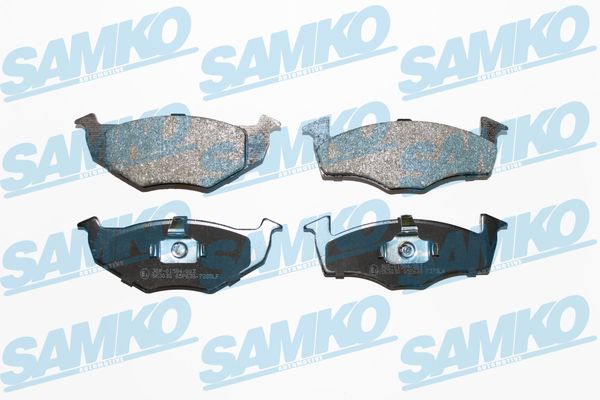 Brake Pad Set, disc brake - 5SP638 SAMKO