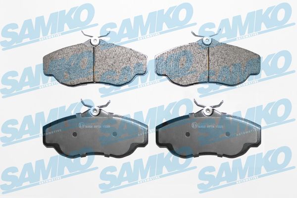 Brake Pad Set, disc brake - 5SP728 SAMKO