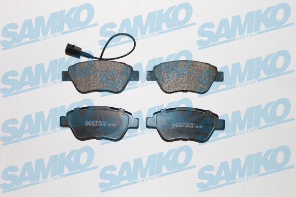 Brake Pad Set, disc brake - 5SP763 SAMKO