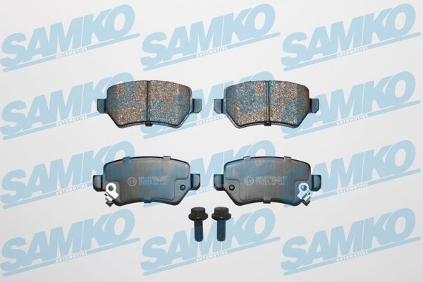 Brake Pad Set, disc brake - 5SP811 SAMKO
