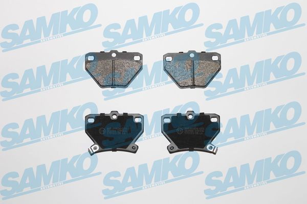 Комплект тормозных колодок, дисковый тормоз - 5SP836 SAMKO