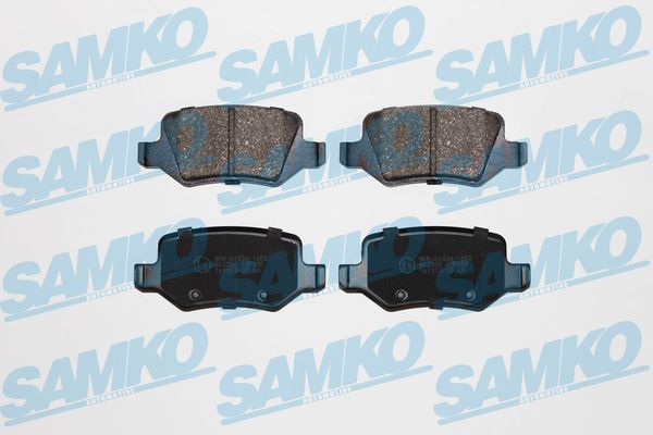 Комплект тормозных колодок, дисковый тормоз - 5SP850 SAMKO