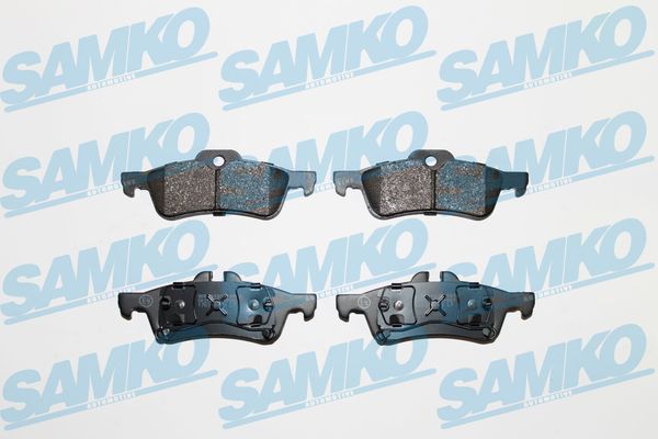 Kit pastiglie freno, Freno a disco - 5SP861 SAMKO